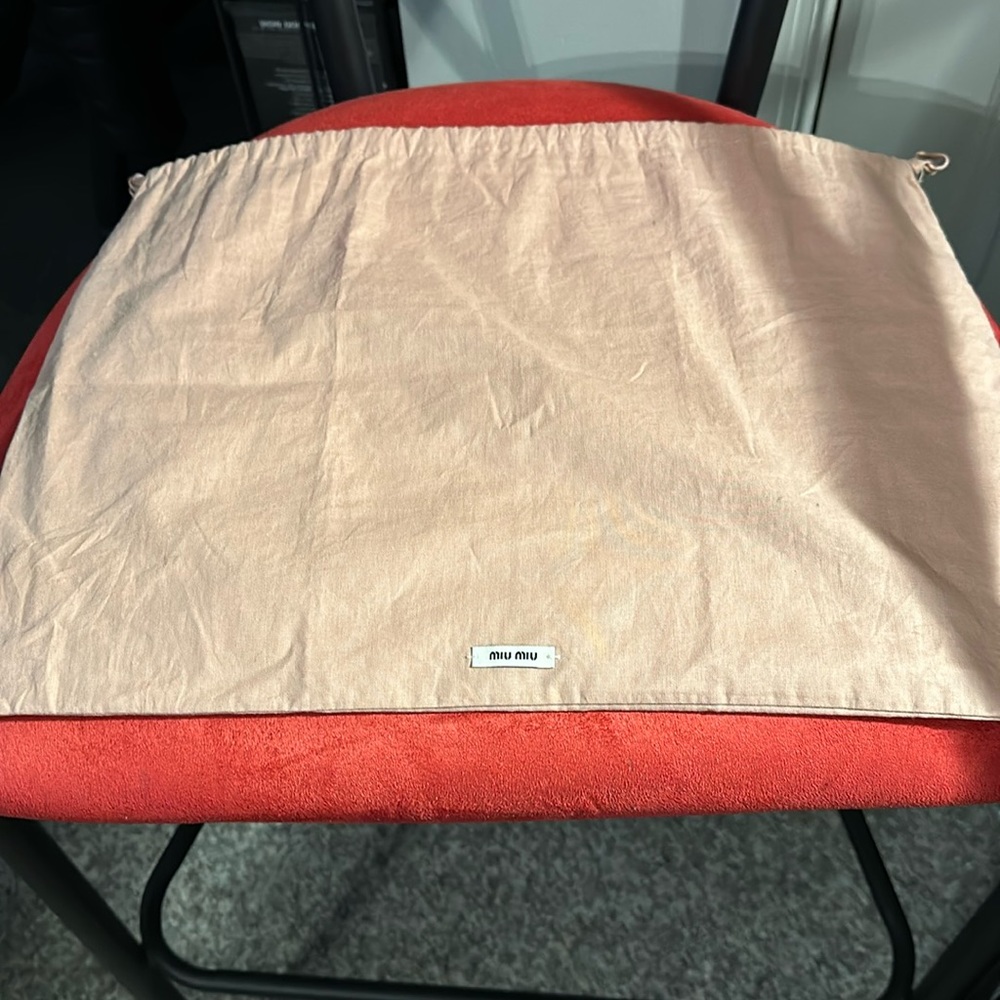 Miu Miu dust bag